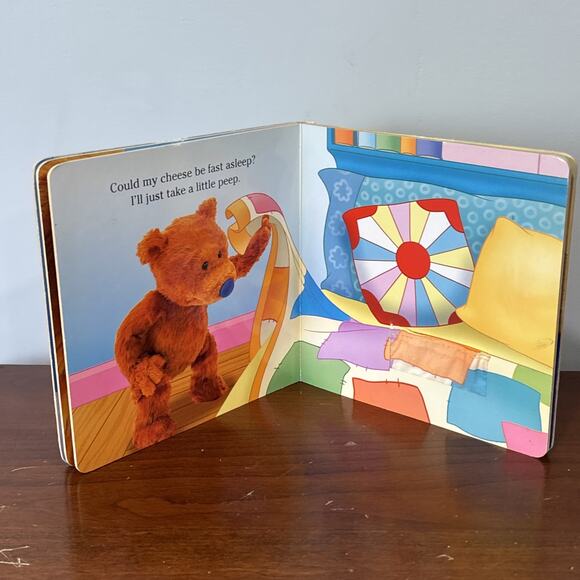 Bear In The Big Blue House Where Is Tutter’s Cheese? Board Book Jim Henson - Picture 6 of 8